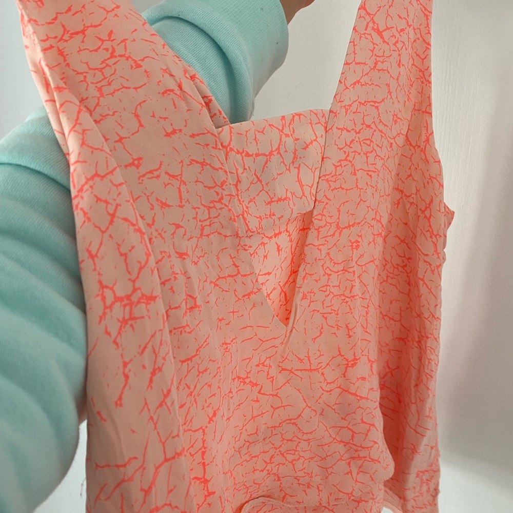 Parker 100% Silk Ruffled Layer Tank - Picture 4 of 4